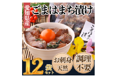 岬だよりの＜調理不要＞天然 はまちのごま漬け　12袋セット