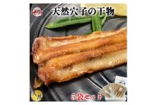 岬だよりの＜天然あなごから作る＞あなごの干物5袋セット あなご 干物 穴子干物 天然あなご 人気あなご 美味しい穴子 南知多 