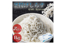 しらす 訳あり 1kg 1箱 釜揚げしらす シラス ごはん おかず チャーハン パスタ 料理 大きめ ランキング こだわり 鮮度 天塩 マル伊商店 愛知県 南知多町