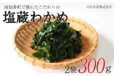 塩蔵わかめ 300g 冷凍 チャック袋入 お味噌汁 和物 ごはん 丼 サラダ 海藻 料理 愛知県 南知多町 師崎 ワカメ わかめ 海藻類 おすすめ 大人気 南知多産わかめ 愛知県産ワカメ