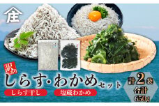 訳ありしらす干し 塩蔵わかめ セット 合計650g ( 訳ありしらす干し 500g 塩蔵わかめ 150g ) 訳あり 冷凍 しらす干し 塩蔵 わかめ チャック付き ごはん お味噌汁 丼 パスタ チャーハン サラダ 魚 料理 愛知県 南知多町 師崎 小魚 魚貝 魚貝類 しらす シラス 海鮮 しらす丼 おすすめ 大人気 南知多産しらす 愛知県産しらす ワカメ 南知多産わかめ 愛知県産わかめ