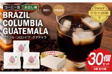 コーヒー豆 水出し用 合計300g (10g×30個セット) 珈琲 コーヒー アイスコーヒー