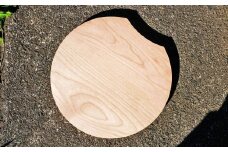 cutting board（カッティングボード） ブラックチェーリー材 まな板 丸型 調理器具