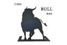 GRAVIRoN BULL アクセサリースタンド （黒皮鉄） 275mm×300mm×120mm 840g 収納 インテリア