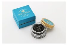 【32】とよねキャビア「ロイヤルキャビア」（12g）、チョウザメの切り身（100g）セット