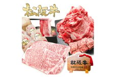 松阪牛 6ヶ月連続お届け 定期便B [ A5特選すき焼き 切り落とし サイコロステーキ ハンバーグ サーロイン ステーキ ロース すき焼き ]