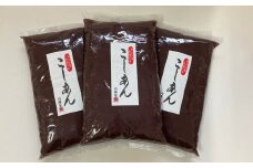 甘さひかえめこしあんセット1kg×3