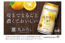 寶丸おろし〈ゆず〉350ml缶　24本【タカラ TaKaRa お酒 酒 アルコール サワー 缶チューハイ ハイボール 350ml ゆず おろし 濃厚 本格 爽やか 健康志向 美味しい 三重県 四日市市 四日市】