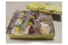 こにゅうどうくんクッキーとバスクチーズケーキセット（冷凍）
