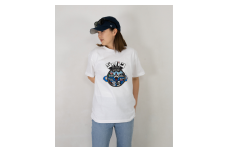 四日市市 マンホールTシャツ 白 サイズL