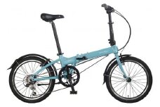 40年の歴史をもつ米国ダホン社の高性能折り畳み自転車 DAHON Intl HIT D6  Horizon Blue