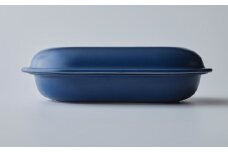 新発想・電子レンジで簡単に本格調理ができるRANGESTAR（レンジスター）large（ダークブルー）