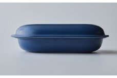 新発想・電子レンジで簡単に本格調理ができるRANGESTAR（レンジスター）large（ダークブルー）