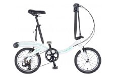 40年の歴史をもつ米国ダホン社の高性能折り畳み自転車 DAHON International Nuwave White Marrine