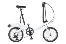 40年の歴史をもつ米国ダホン社の高性能折り畳み自転車 DAHON International Nuwave White Marrine