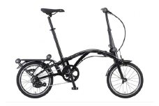 40年の歴史をもつ米国ダホン社の高性能折り畳み自転車 DAHON International Curl i4 Black pearl