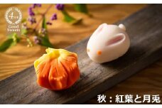 【スイーツ】ずーっと、眺めていたくなりますが、お早目にお召し上がりください。「夢菓子工房ことよ」季節の練り切り菓子 秋篇10個