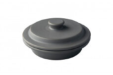 PETARI Shallow Pot 18cm Mud Stone（グレー）G.M.P 【 グッドデザイン賞受賞 陶器製 万能調理土鍋 鍋 土鍋 平鍋 浅鍋 電子レンジ可 キッチン雑貨 新生活 ギフト プレゼント 三重県 四日市市】