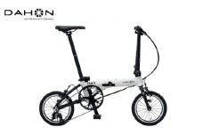 40年の歴史をもつ米国ダホン社の高性能折り畳み自転車 DAHON International Folding Bike  tbm ミスティーホワイト