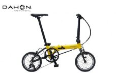 40年の歴史をもつ米国ダホン社の高性能折り畳み自転車 DAHON International Folding Bike  tbm クロムイエロー