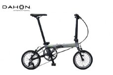 40年の歴史をもつ米国ダホン社の高性能折り畳み自転車 DAHON International Folding Bike  tbm スモークグレー