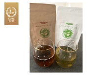 ウールで育てたお茶 お試しセット（かぶせ茶、ほうじ茶）マルシゲ清水製茶【お茶 茶 飲料 ギフト 贈り物 プレゼント 三重県 四日市 四日市市 】 