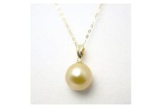 300　南洋真珠ゴールドペンダント（11mm）　パール 宝石 アクセサリー ジュエリー 伊勢志摩 伊勢市 結婚式 入学式 ギフト 贈り物 フォーマル プレゼント 誕生日 K18 金 白蝶 一粒 大株