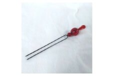 1650　珊瑚かんざし大珠　　アフリカ珊瑚 イソバナ珊瑚 贈り物 かんざし 珊瑚かんざし 還暦祝い 赤珊瑚 カジュアルアクセサリー 赤いかんざし 大珠珊瑚 3月誕生石 母の日 和装アクセサリー 喜ばれるプレゼント 和装装飾品