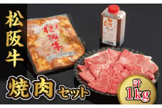 松阪牛と松阪牛ホルモンの焼肉セット【3.2-1】