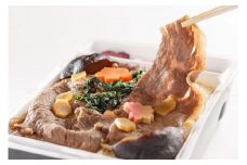 【6-66】最高級の松阪牛を使った 日本一の加熱式すき焼き弁当 匠の技松阪牛物語（4個入り）