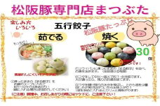 松阪豚 たっぷり 五行餃子 3箱 計30個 松阪豚専門店 まつぶた ブランド 肉 ギョウザ 水餃子 焼き 餃子 中華 揚げ 鍋 鉄板 ぎょうざ モチモチ キャンプ ふるさと納税 豚肉 ポーク ぶた肉 三重 松阪 送料無料 【1.7-17】
