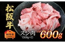 松阪牛　スジ肉　600g【1-440】