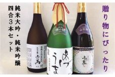 細川酒造　桑名の地酒＜上げ馬＞純米吟醸ギフトセット　b_08