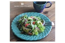 NAOKO HATA CERAMICS　リムが美しい日常が華やぐプレート　b_63