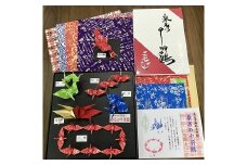 桑名の千羽鶴和紙取扱所　桑名の千羽鶴を折るセット　m_90