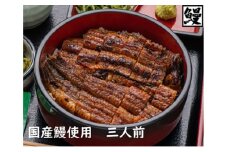 おうちでひつまぶし 3人前／炭火焼きうなぎ 鰻 ウナギ うなぎ 国産 ひつまぶし 炭火焼 たれ ギフト 贈り物 グルメ ご褒美 簡単調理 冷凍 手作り 丑の日