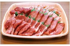 肉の横綱　伊賀牛　バーベキューセット1　800g(赤身、カルビ、サイコロ、厚切り牛タン、鶏モモ、豚カルビ)/冷凍発送　産直　自家牧場　焼肉　奥田　オクダ
