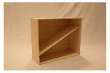 ShoewindowBOX（HIGH)専用スリーブ付き　スニーカー シューズボックス シューズケース 靴 靴箱 インテリア 天然木 木製 収納 ディスプレイ