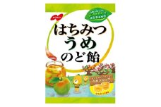 ノーベル製菓 はちみつうめのど飴　24袋　のど飴 あめ 梅 うめ はちみつ 菓子