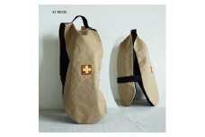 木の庄帆布 公式 シューズケース シューズサック Shoes Case 【KinoshoTRANSIT】　K-KHG-SS01M-（C/#42 BEIGE / ベージュ）　ゴルフ シューズケース おしゃれ 高密度帆布