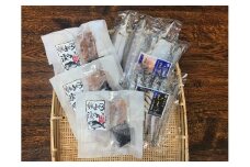 鬢長まぐろ漬け丼の素と季節の干物セット　OT-1