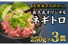 【ZIP!で紹介】 本マグロ入り！長久ネギトロ（まぐろたたき） 750g（250g × ３袋）セット  小分け 小分 中トロ 大トロ 赤身 くろまぐろ クロマグロ びんちょうまぐろ ビンチョウマグロ きはだまぐろキハダマグロ めばちまぐろメバチマグロ まぐろ マグロ ねぎとろ ネギトロ丼 手巻き寿司 鮪 まぐろたたき 天然 冷凍 魚介 海鮮 ねぎトロ 三重県 人気 大満足 返礼品  CH-90