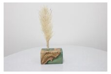 【レジン雑貨】花挿し（オリーブ） 亀山市/なかの材木株式会社 フラワーベース インテリア [AMAK001]