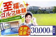 タートルエースゴルフ倶楽部 ゴルフ場利用券 30,000円分 / ゴルフ場 ゴルフ golf GOLF ごるふ チケット ちけっと 利用券 プレー券 体験 / 亀山市 / ダイワロイヤルゴルフ株式会社[AMBP003]