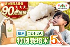 特別栽培米 かぶとのおこめ 精米 5kg お米 白米 亀山市/かぶとの森テラス [AMAD009]