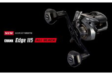 LIVRE リブレ FullComp クランク EDGE115 EP 37Bノブ (左巻用） シマノ用(オールブラック)  / 釣具 釣り具 釣り用品 釣り 海釣り 川釣り オールブラック キャンプ アウトドア 亀山市 / 有限会社メガテック [AMBB248-7]