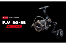 LIVRE リブレ F.V50-55 Ｓハンドル PT 35Bノブ シマノS2用(オールブラック)  / 釣り具 釣り用品 釣り 海釣り 川釣り オールブラック キャンプ アウトドア 亀山市 / 有限会社メガテック [AMBB253-1]