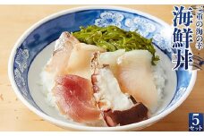 J-60三重の海の幸　海鮮丼（5セット）