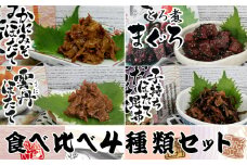 15-22お酒やご飯のお供に　佃煮　4種類セット