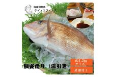 20-88活〆真鯛の姿造り（養殖・湯引き）